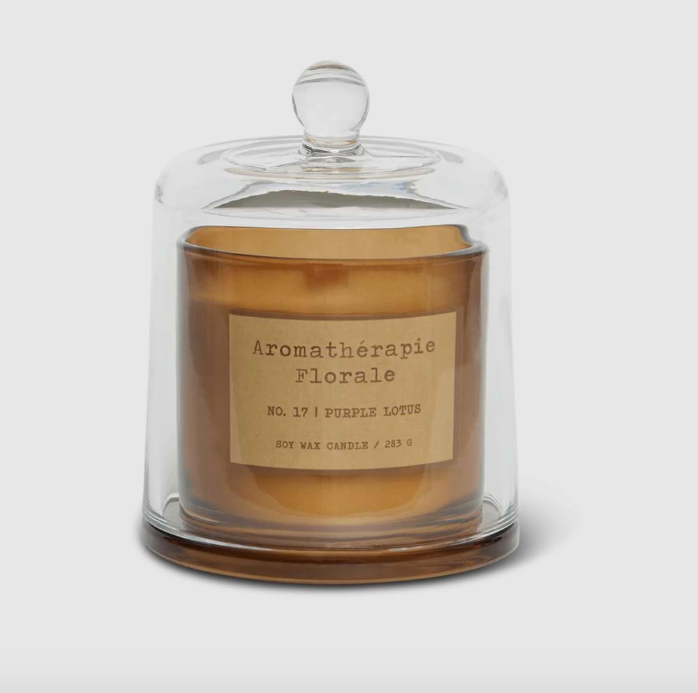 Purple Lotus Aromatherapie Florale Soy Candle