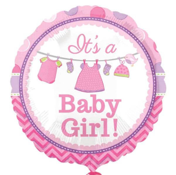 It's a Girl Helium Balloon