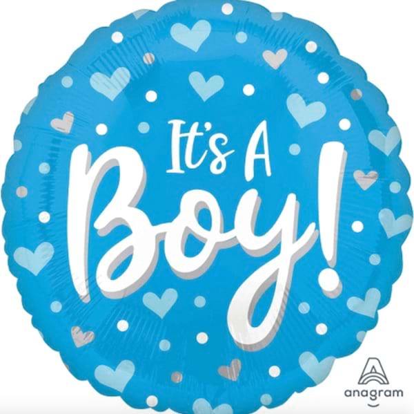 It's a Boy Helium Balloon
