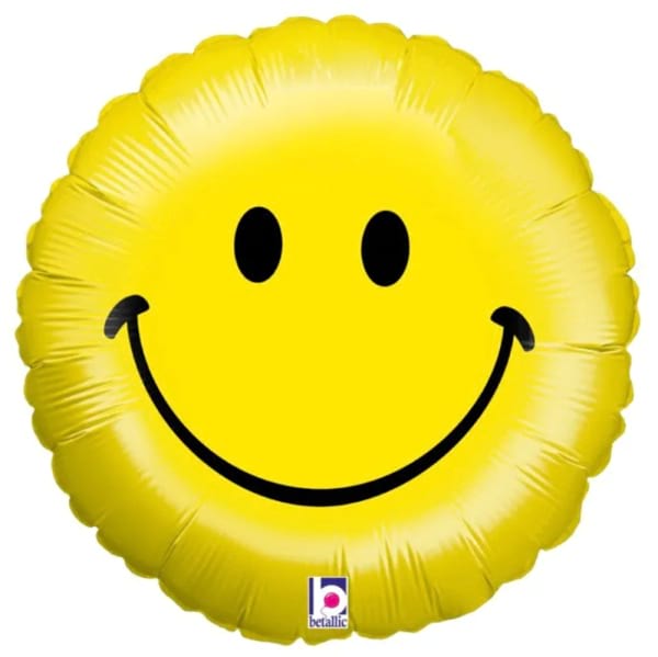 Smily Face Helium Balloon